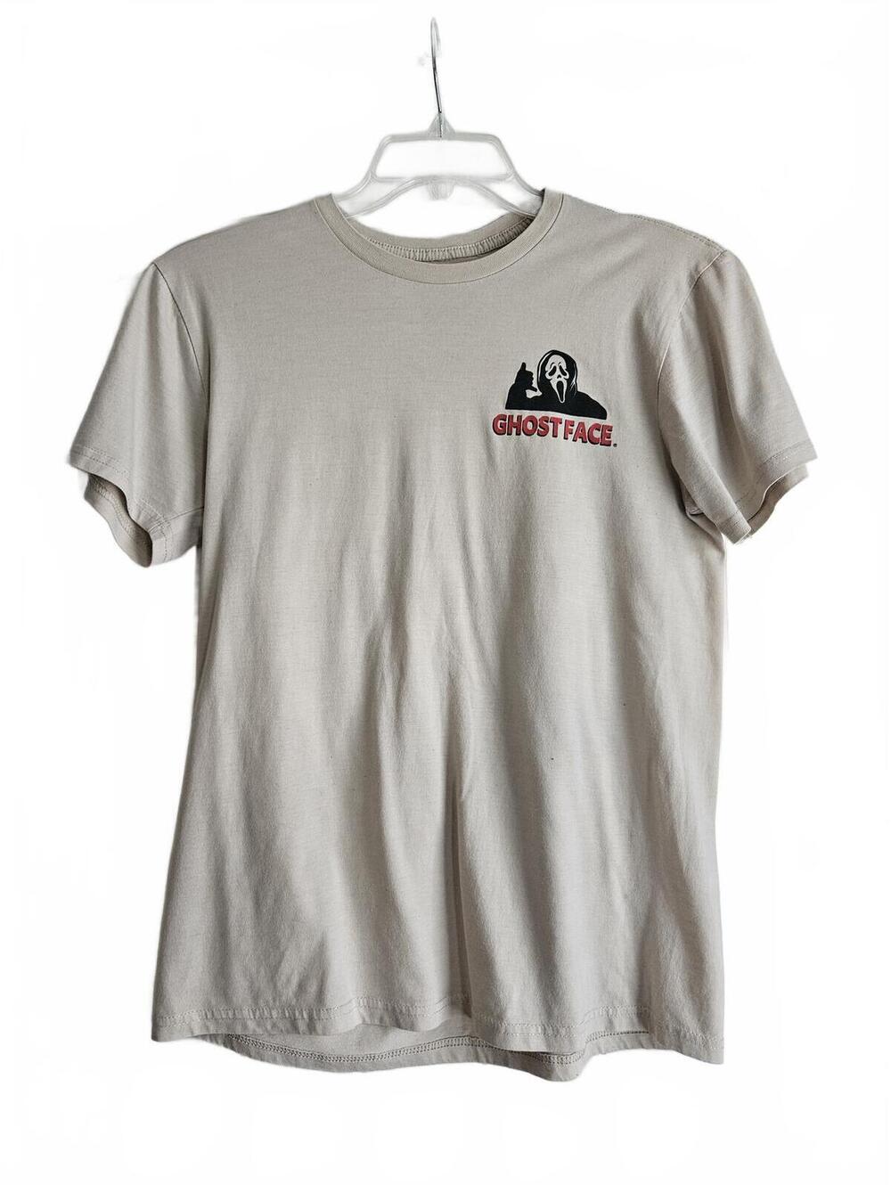 Ghost Face Icon of Halloween Graphic T-Shirt Size M #Halloweencore